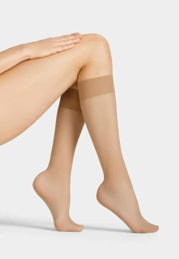 CAMANO Feinkniestrümpfe 3D premium Natural 20DEN 6er Pack sun kissed