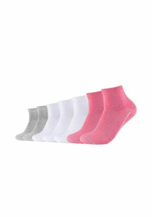 CAMANO Kurzsocken ca-soft 7er Pack blush melange