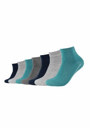 CAMANO Kurzsocken ca-soft 7er Pack bristol blue mix