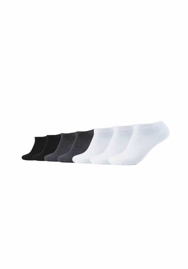 CAMANO Sneakersocken ca-soft 7er Pack black grey white