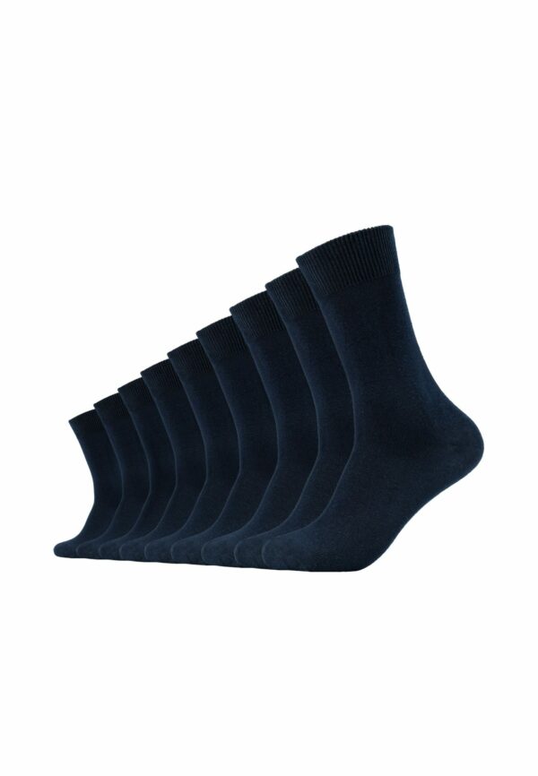 CAMANO Socken 9er Pack comfort mit Bio-Baumwolle navy