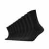 CAMANO Socken 9er Pack comfort mit Bio-Baumwolle black