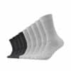 CAMANO Socken 9er Pack comfort mit Bio-Baumwolle light grey melange