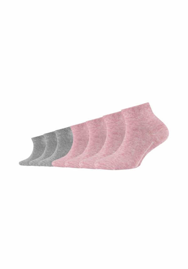 CAMANO Kinder Kurzsocken ca-soft 7er Pack chalk pink melange