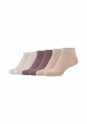 CAMANO Sneakersocken Silky Feeling 6er Pack cameo rose