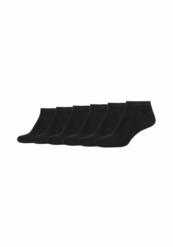 CAMANO Sneakersocken Silky Feeling 6er Pack black