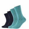CAMANO Socken ca-soft 4er Pack bristol blue mix