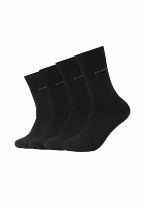 CAMANO Socken ca-soft Walk 4er Pack black