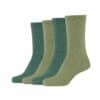 CAMANO Socken ca-soft 4er Pack mosstone