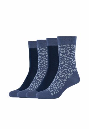 CAMANO Socken ca-soft crazy dots 4er Pack captains blue