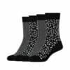 CAMANO Socken ca-soft crazy dots 4er Pack black