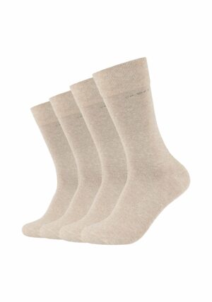 CAMANO Socken ca-soft Bamboo 4er Pack nature melange