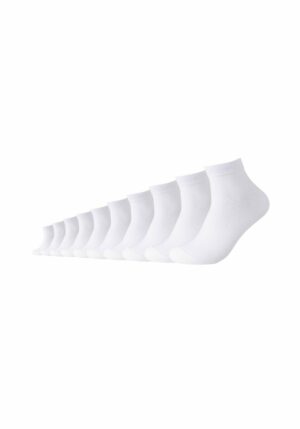 CAMANO Kurzsocken Classics 10er Pack white