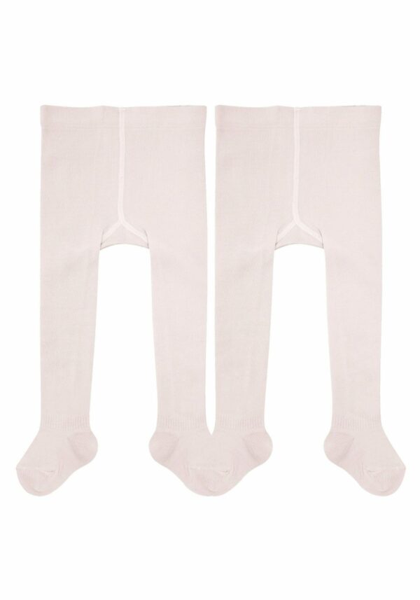 CAMANO Kinder Strumpfhose mit Bio-Baumwolle 2er Pack rosé