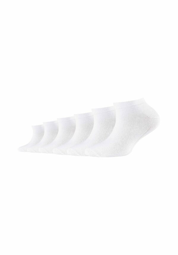 CAMANO Kinder Sneakersocken ca-soft 6er Pack White