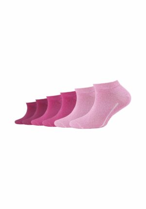 CAMANO Kinder Sneakersocken ca-soft 6er Pack orchid smoke