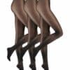 CAMANO Feinstrumpfhose Active 40 DEN 3er Pack black