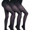 CAMANO Feinstrumpfhose Compression&Active 80DEN 3er Pack navy
