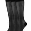 CAMANO Feinkniestrümpfe Compression&Active 80DEN 3er Pack black