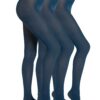 CAMANO Feinstrumpfhose True Matt Tights 40 DEN 3er Pack smoked blue
