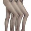 CAMANO Feinstrumpfhose dots 30 DEN 3er Pack anthracite