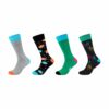 Fun Socks Socken Motifs Graphics 4er Pack ember glow
