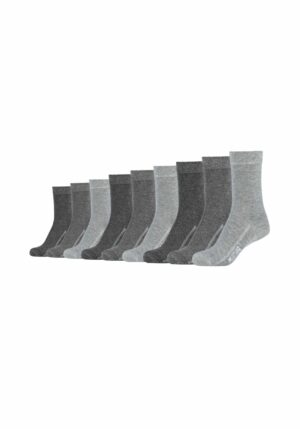 mustang Socken mit Bio-Baumwolle 6er Pack fog mix