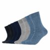 s.Oliver Socken Essentials 8er Pack stone mix