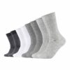 s.Oliver Socken Essentials 8er Pack white mix
