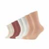 s.Oliver Socken Essentials 8er Pack pink sand