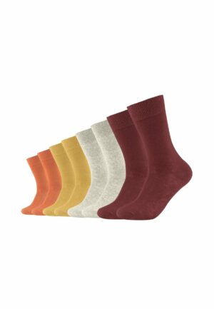 s.Oliver Socken Essentials 8er Pack syrah