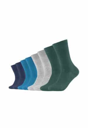 s.Oliver Socken Essentials 8er Pack bistro green