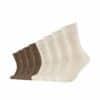 s.Oliver Socken Essentials 8er Pack nature melange