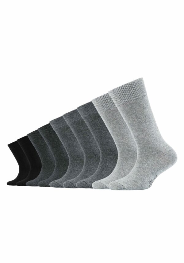 s.Oliver Kinder Socken Essentials 9er Pack grey