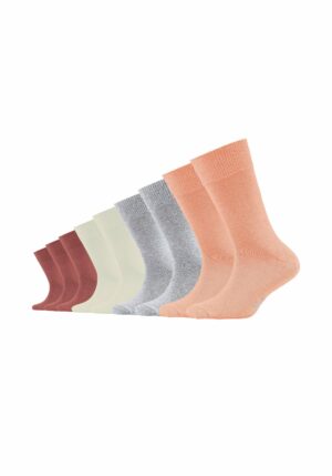 s.Oliver Kinder Socken Essentials 9er Pack peach nectar