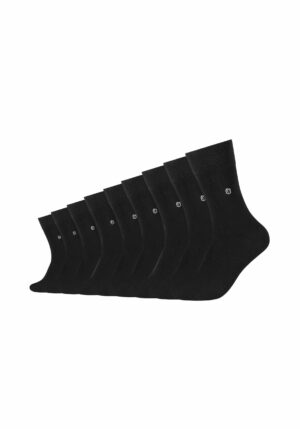 s.Oliver Socken Classics 9er Pack black