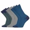 s.Oliver Socken Essentials mit Bio-Baumwolle gemustert 6er Pack active blue