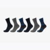 s.Oliver Socken Essentials mit Bio-Baumwolle gemustert 6er Pack dark grey melange
