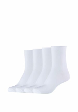 s.Oliver Socken Silky Touch 4er Pack white