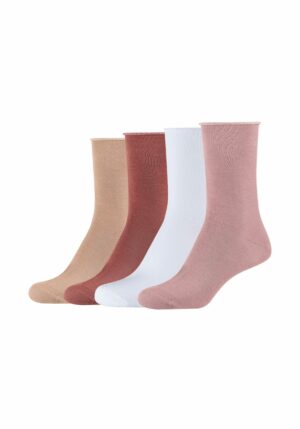 s.Oliver Socken Silky Touch 4er Pack mellow rose