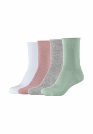 s.Oliver Socken Silky Touch 4er Pack silt green