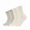 s.Oliver Kuschel-Socken Hygge 4er Pack offwhite