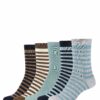 s.Oliver Socken Originals mit Bio-Baumwolle geringelt 5er Pack silver blue