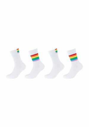 s.Oliver Socken originals Tennis mit Bio-Baumwolle 4er Pack rainbow