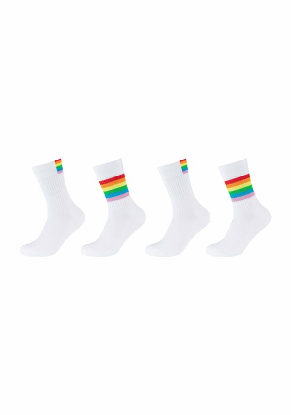 s.Oliver Socken originals Tennis mit Bio-Baumwolle 4er Pack rainbow