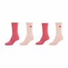 s.Oliver Socken silky touch rib 4er Pack peachskin