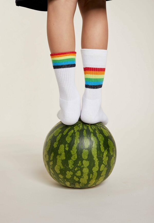 s.Oliver Kinder Socken originals Bio-Baumwolle 4er Pack rainbow