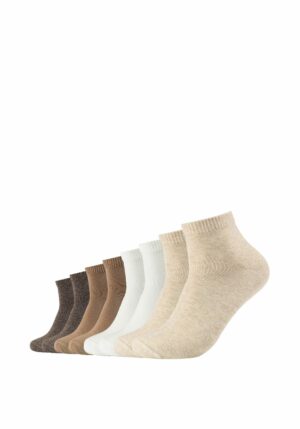 s.Oliver Kurzsocken Essentials 8er Pack nature melange