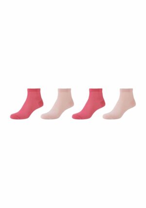 s.Oliver Kurzsocken originals mesh mit Bio-Baumwolle 4er Pack peachskin
