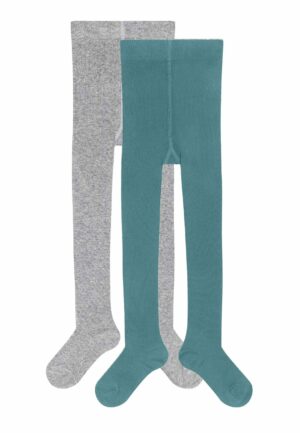 s.Oliver Kinderstrumpfhose junior essentials 2er Pack brittany blue